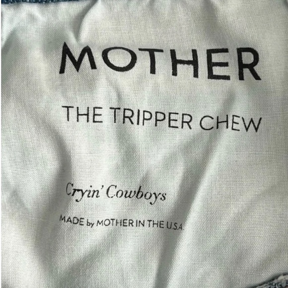 Mother Superior The Tripper Jeans Cryin’ Cowboys size 24 - Picture 6 of 8